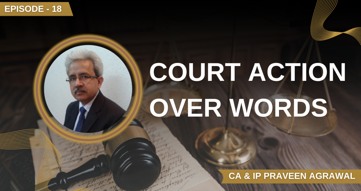 Court Action Over Words