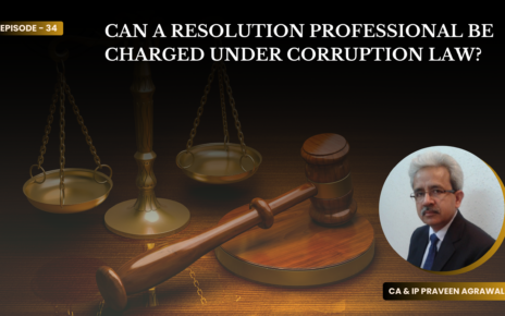 Can a Resolution Professional Be Charged Under Corruption Law?
